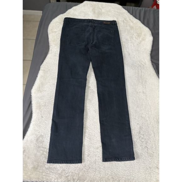 Altamont Men's Dark Blue Denim Jeans Size 36x32 Straight Pants Stretch - Picture 2 of 9